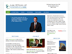 Law Offices of Steven Clark website